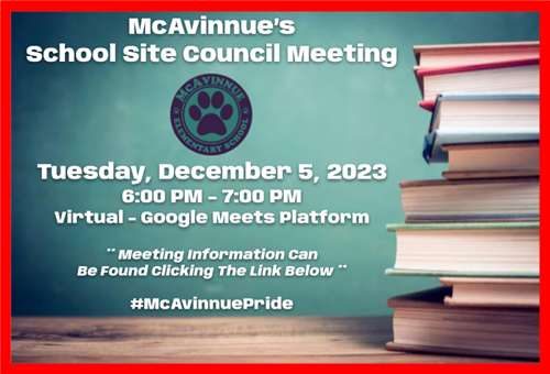 SSC Meeting 12.5.2023